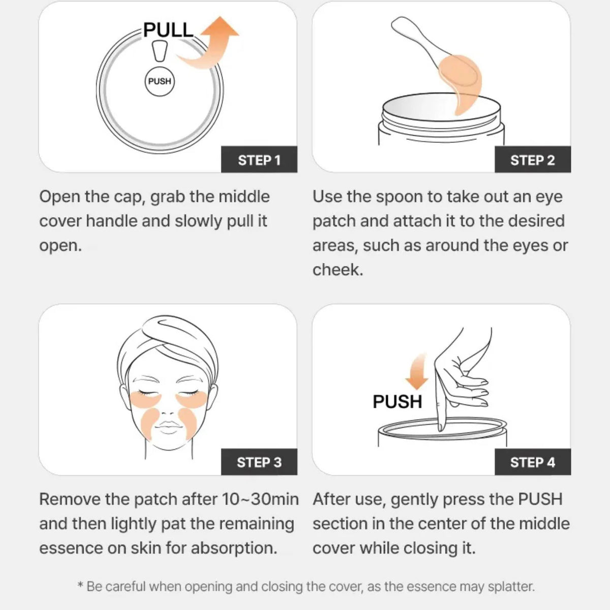 COSRX 5 PDRN Collagen Vitalizing Hydrogel Eye Patch