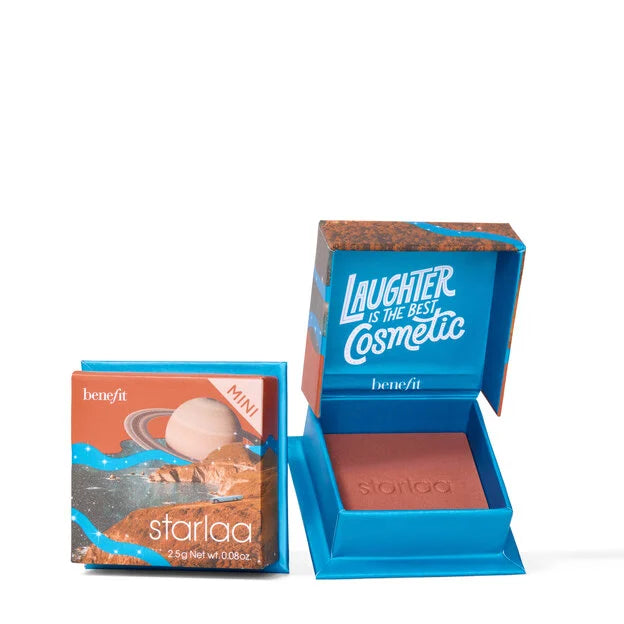 BENEFIT COSMETICS Starlaa Travel Size Mini Rosy Bronze Blush