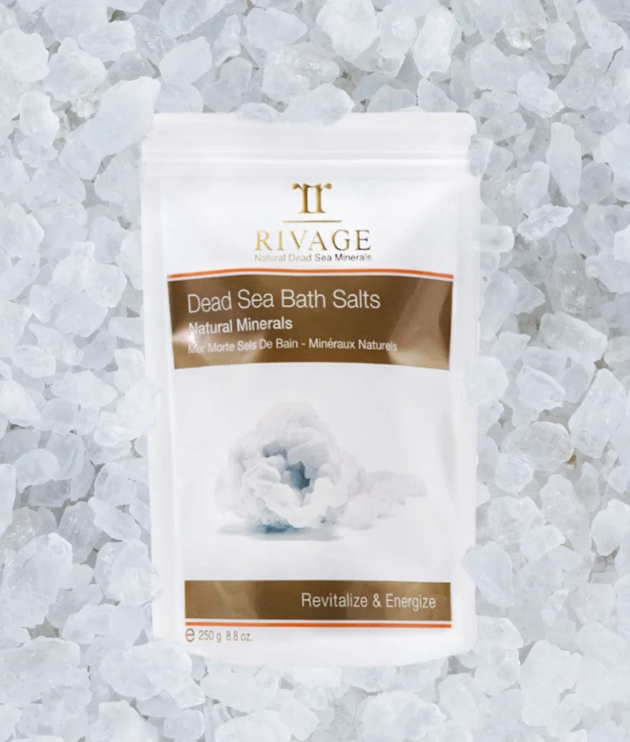 RIVAGE Natural Dead Sea Salt - Pouch 250g