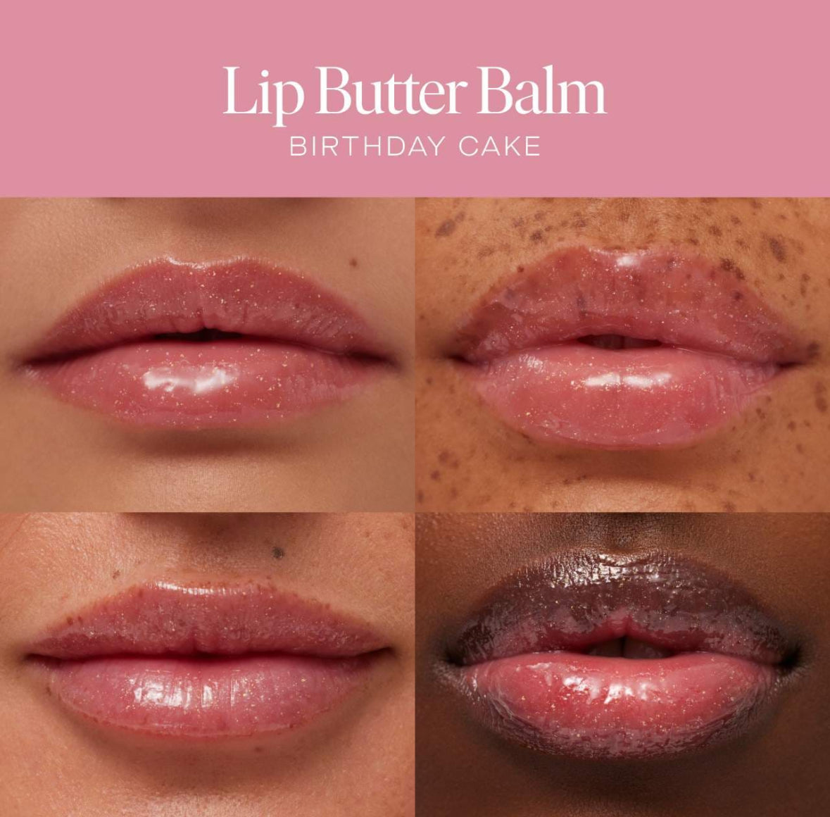 SUMMER FRIDAYS Lip Butter Balm for hydration & shine
 - Birthday Cake Limited edition