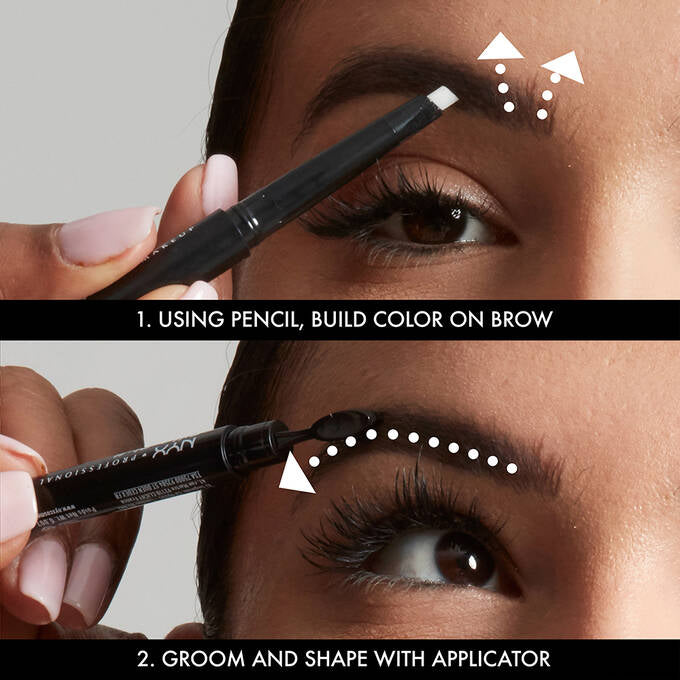 NYX FILL & FLUFF CLEAR BROW POMADE PENCIL