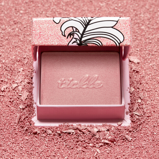 BENEFIT COSMETICS TICKLE - Golden pink highlighter - Travel size mini