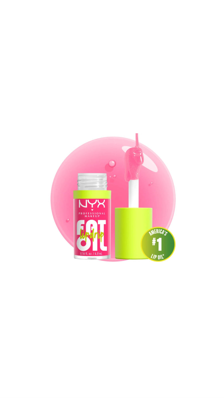 NYX Fat Oil Drip Moisturizing, Shiny and Vegan Tinted Lip Gloss