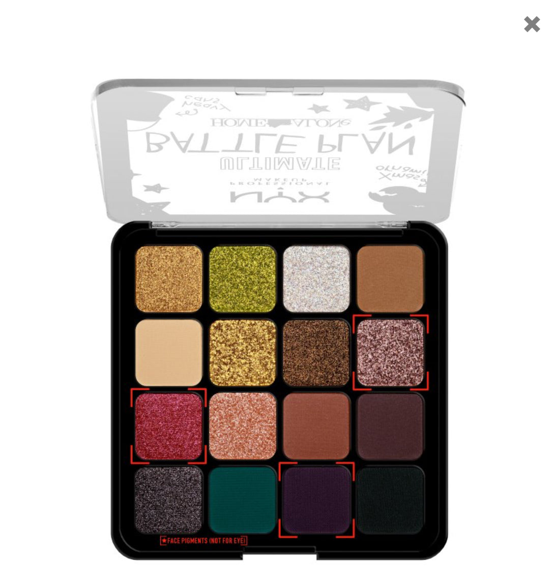 NYX Ultimate Shadow Palette, Battle Plan Home Alone