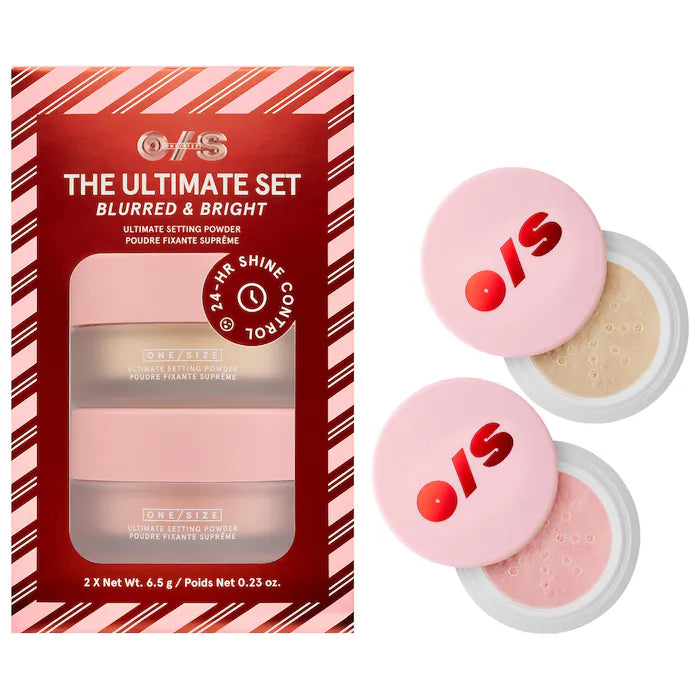 ONE/SIZE by Patrick Starrr 
Ultimate Blurring Setting Powder Blurred & Bright