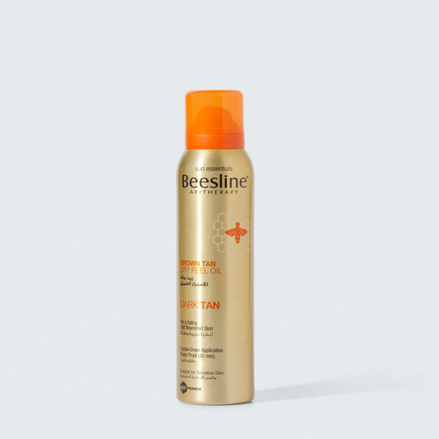 Beesline Dry Feel Oil DARK BROWN TAN