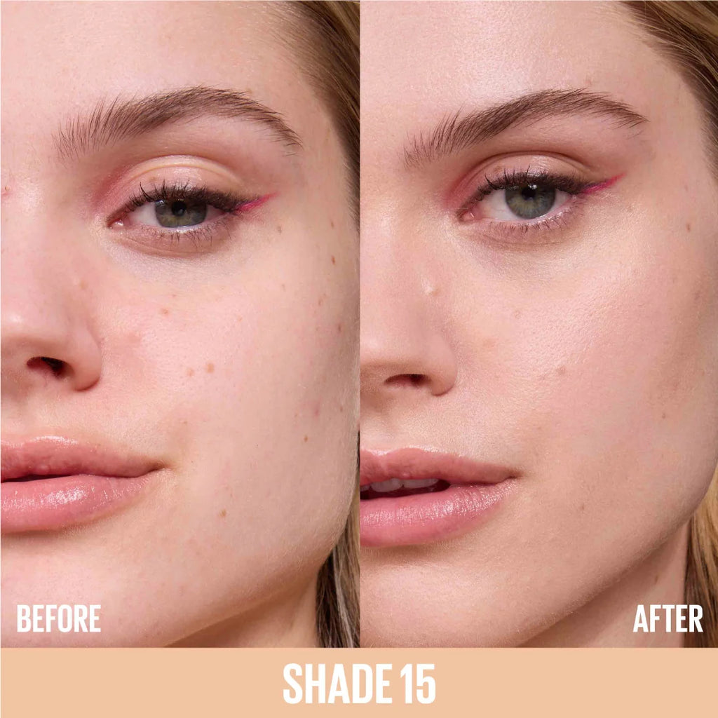 Maybelline Lifter Serum Concealer, Full Coverage, Includes 2% Peptides + Caffeine to Hydrate & Brighten Under Eyes