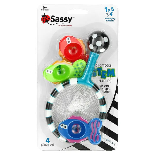 SASSY Catch n' count net 4 piece set 10066