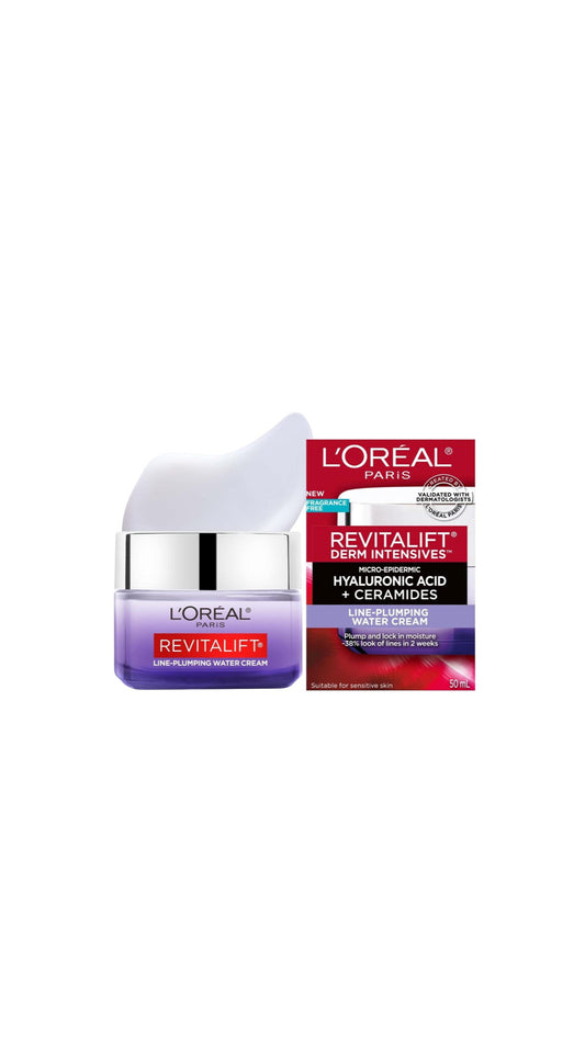 LOREAL Revitalift HA + Ceramides Line Plumping Water Cream 50ML