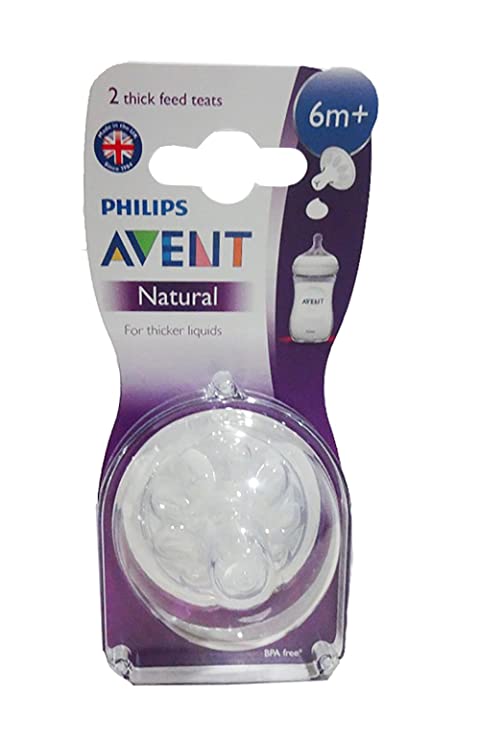 Avent natural nipple 6m+ 1 flow