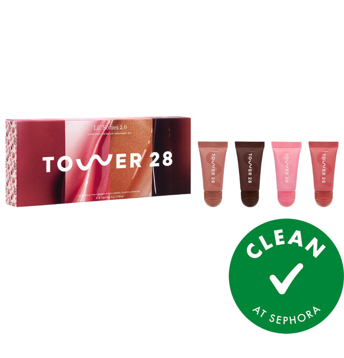 TOWER 28 BEAUTY Mini Lil' Softies LipSoftie Lip Treatment Set
