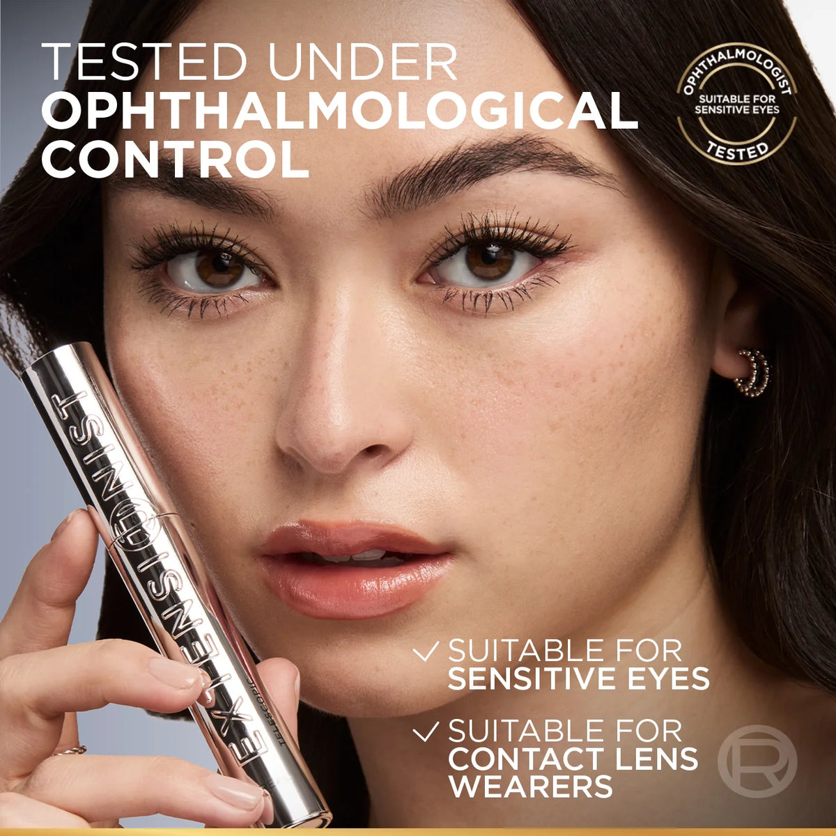 L’Oréal Paris Telescopic Extensionist Mascara for 24H Long-Lasting Curl, Volume, and Exceptional Lengthening Eyelashes with Eyelash-Extension Effect