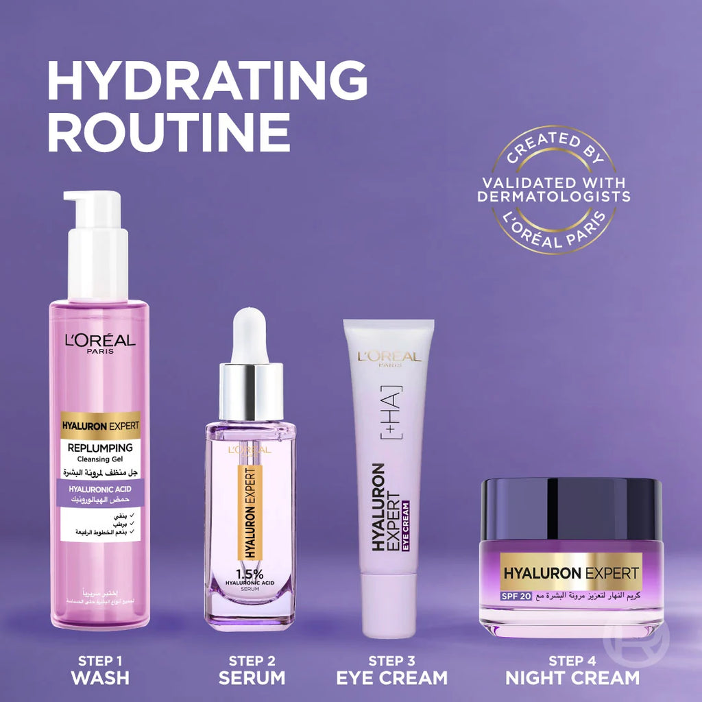 L’Oréal Paris, Hyaluron Expert, Replumping and Moisturizing Eye Cream