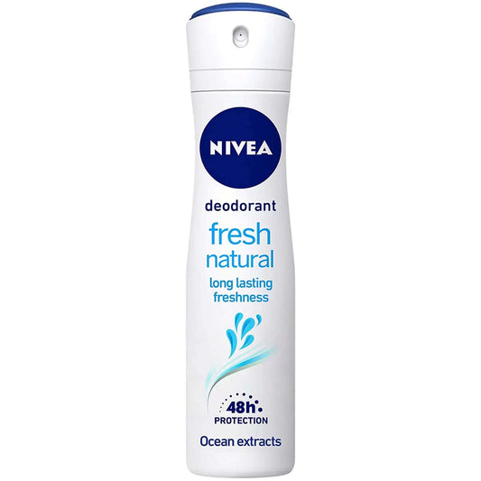 NIVEA Fresh Natural quick dry deo spray 48H protection