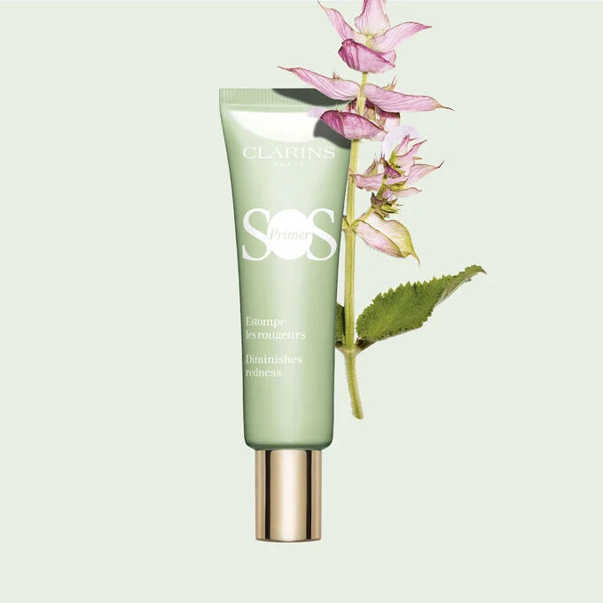 CLARINS SOS Color Correcting + Hydrating Face Primer - Green 04