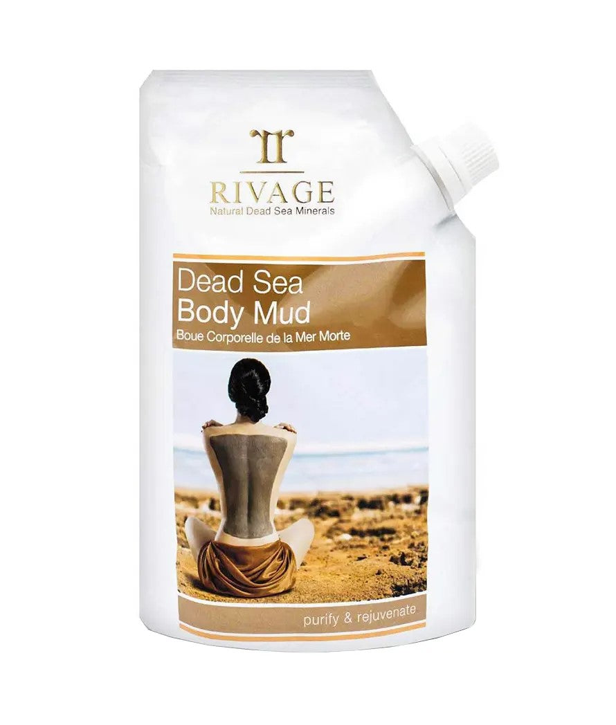 RIVAGE Dead Sea Body Mud Mask – Pouch 500g