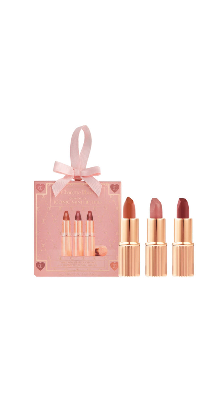 CHARLOTTE TILBURY Iconic Mini Lip Trio