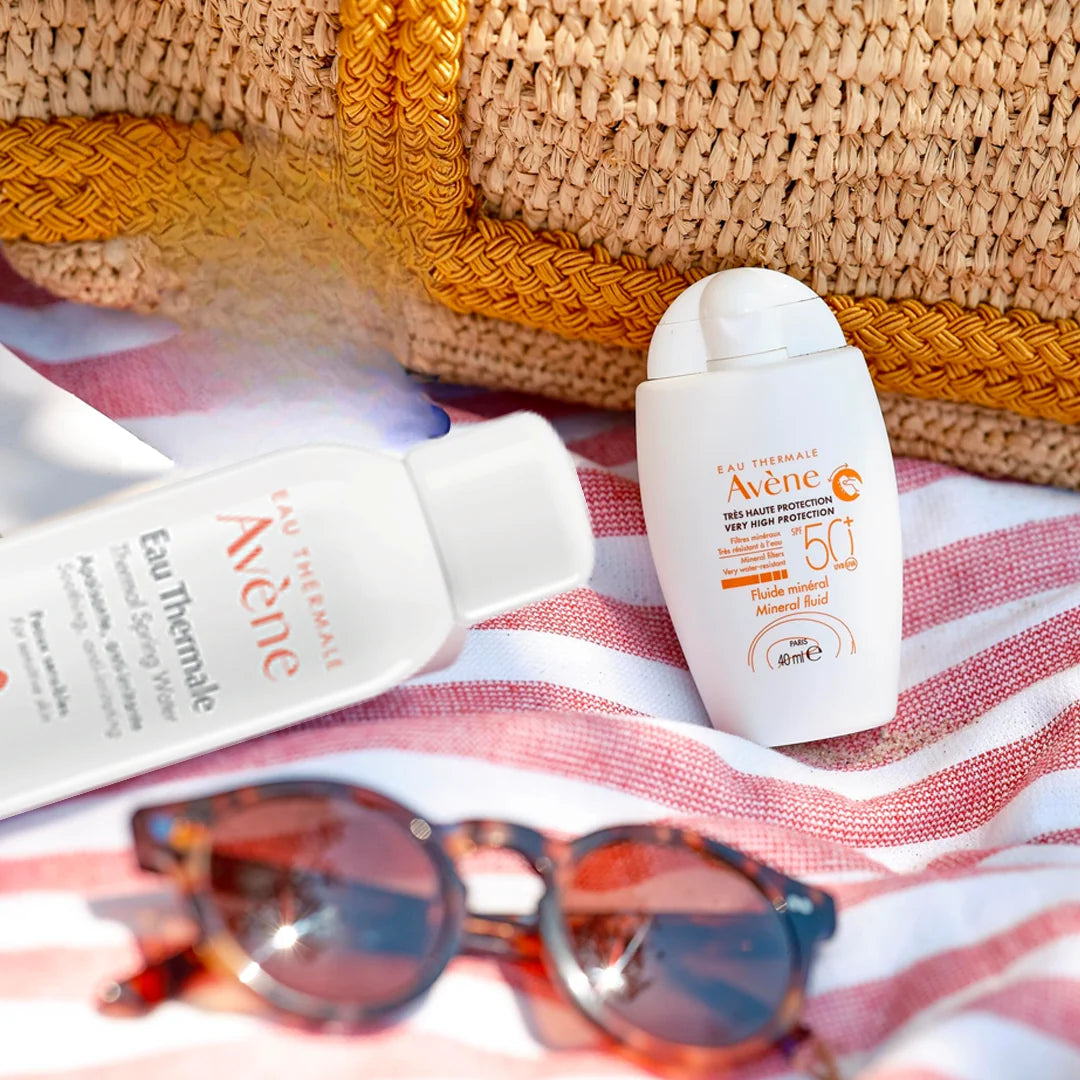 AVENE Solaire UV Mineral Multi-Defense Fluid Sunscreen SPF 50+