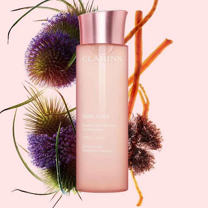 CLARINS Multi-Active Revitalizing Treatment Face Essence with Hyaluronic Acid