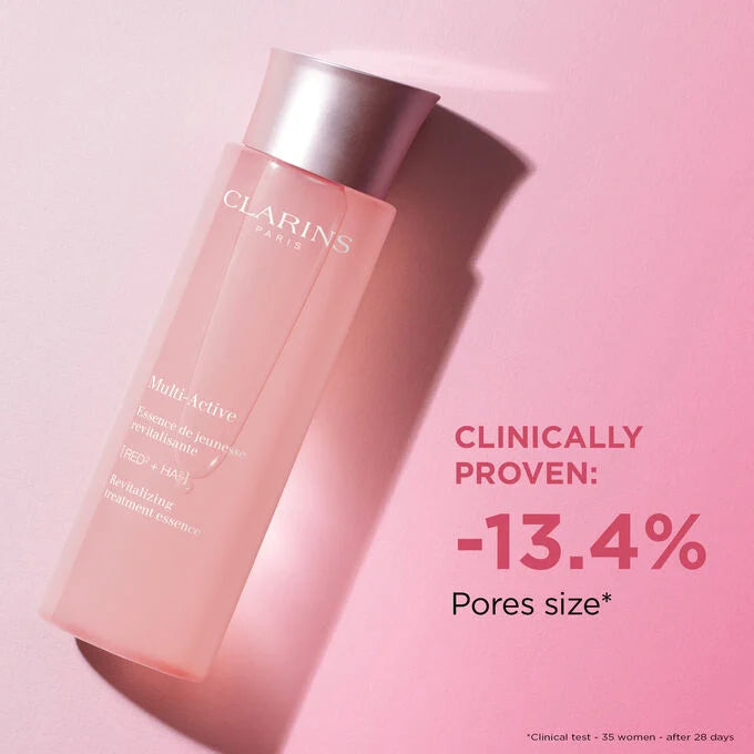 CLARINS Multi-Active Revitalizing Treatment Face Essence with Hyaluronic Acid