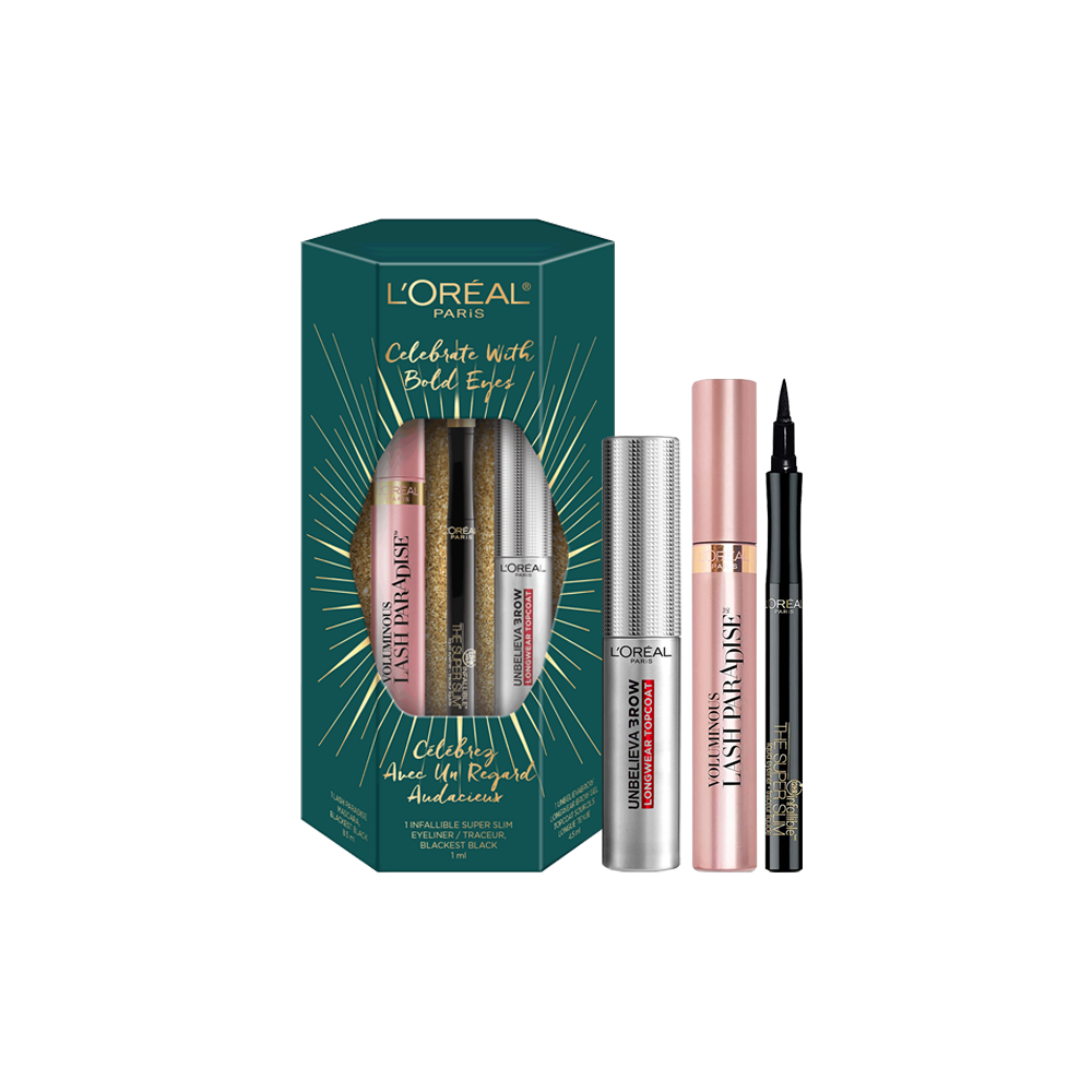 LOREAL Celebrate with Bold eyes Gift Set