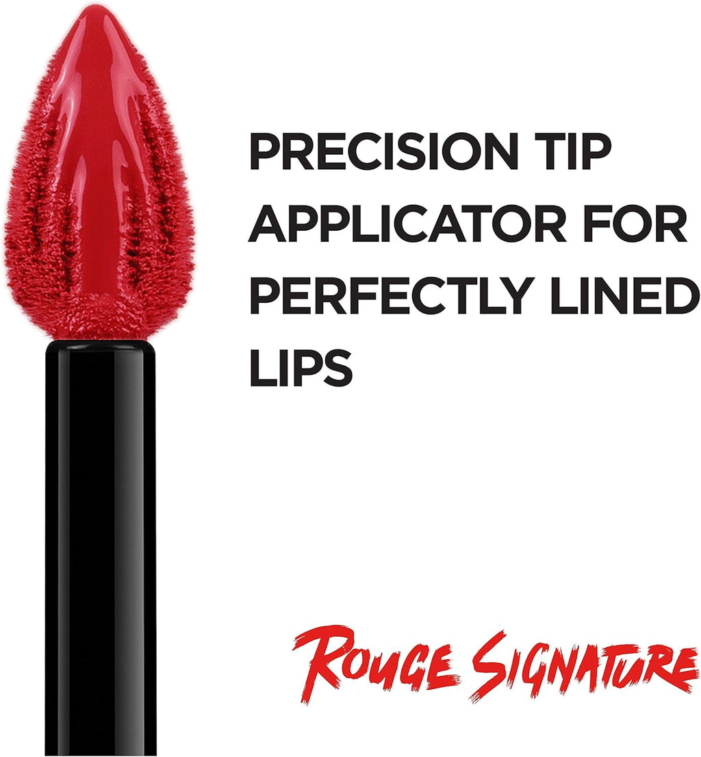 LOREAL Paris Matte Lipstick Rouge Signature, 444 I Lead