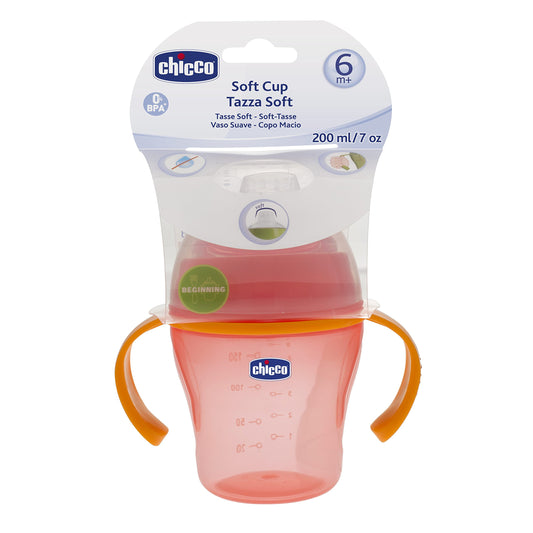 Chicco Soft Cup 6m+ 200ml/7oz