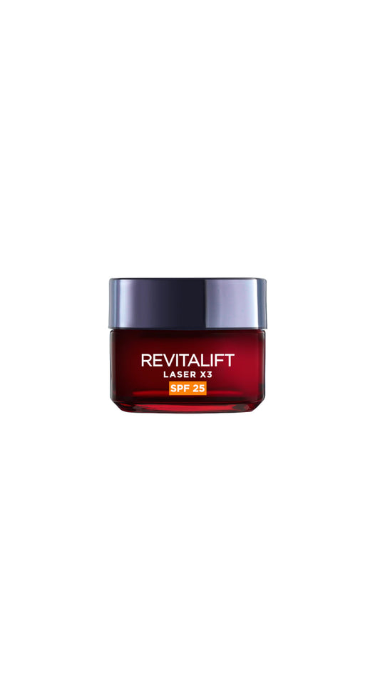 LOREAL Revitalift Laser DAY x3 Anti Aging Cream + SPF25 50ML