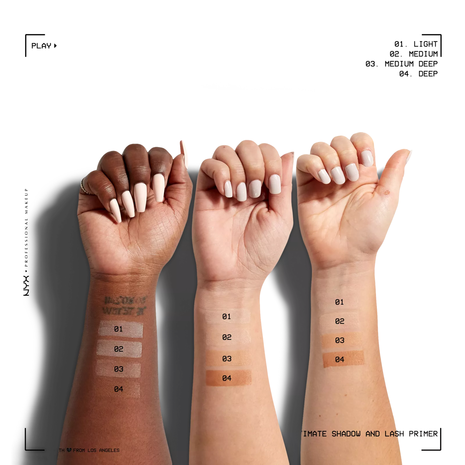 NYX Ultimate Shadow & Liner Primer, Light