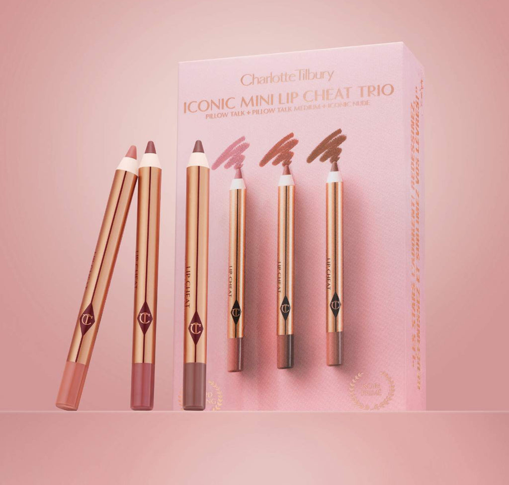 CHARLOTTE TILBURY Mini Iconic Lip Cheat Lip Liner Trio