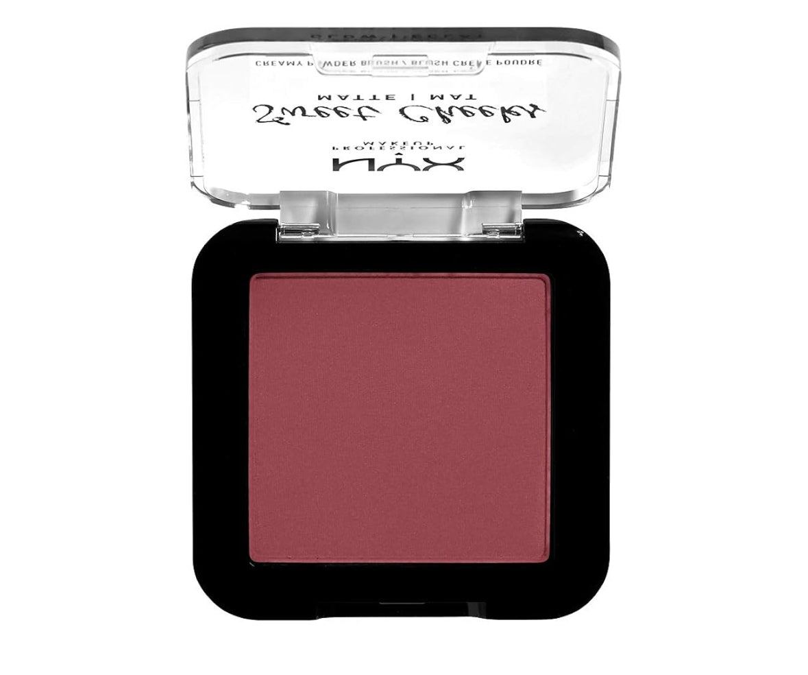 NYX Sweet Cheeks Creamy Powder Blush, Bang Bang