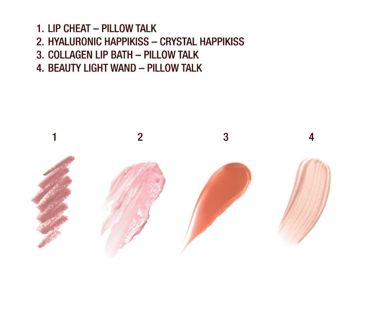 CHARLOTTE TILBURY Pillow Talk Iconic Lip and Cheek Secrets Set