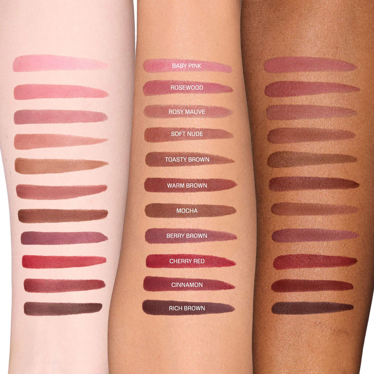 HUDA BEAUTY LIP CONTOUR LIP STAIN FOR 12-HOUR WEAR