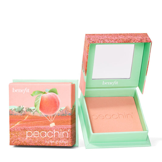 BENEFIT Peachin' Golden Peach Blush - Golden peach blush Travel Size Mini