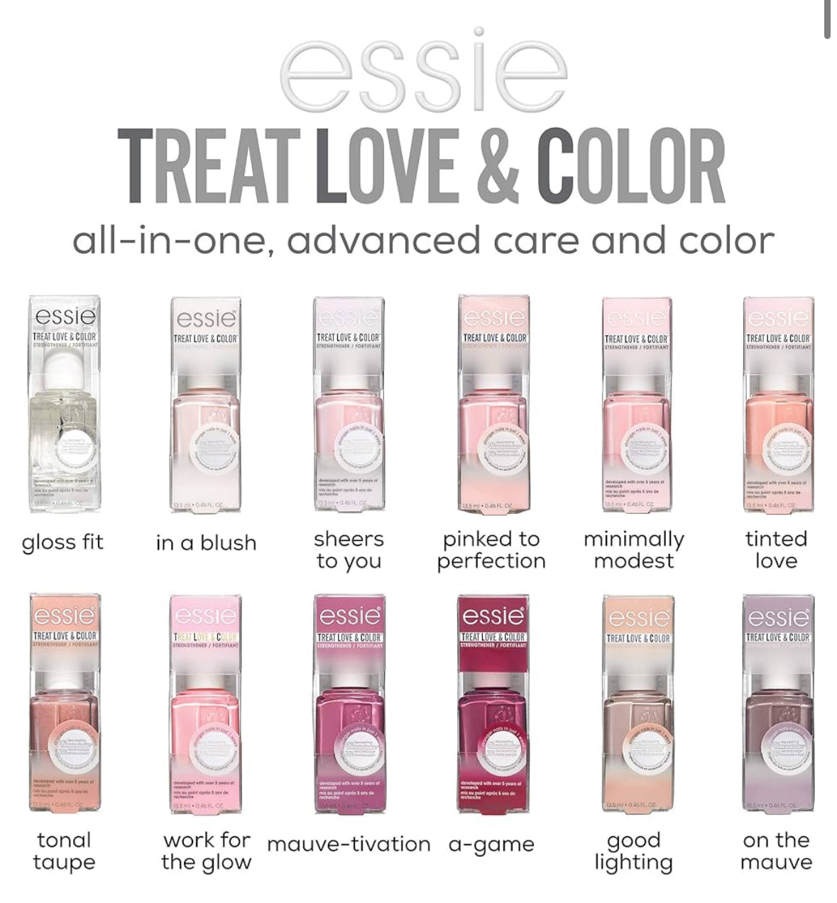 ESSIE TREAT LOVE & COLOR - 27 PINKED TO PERFECTION