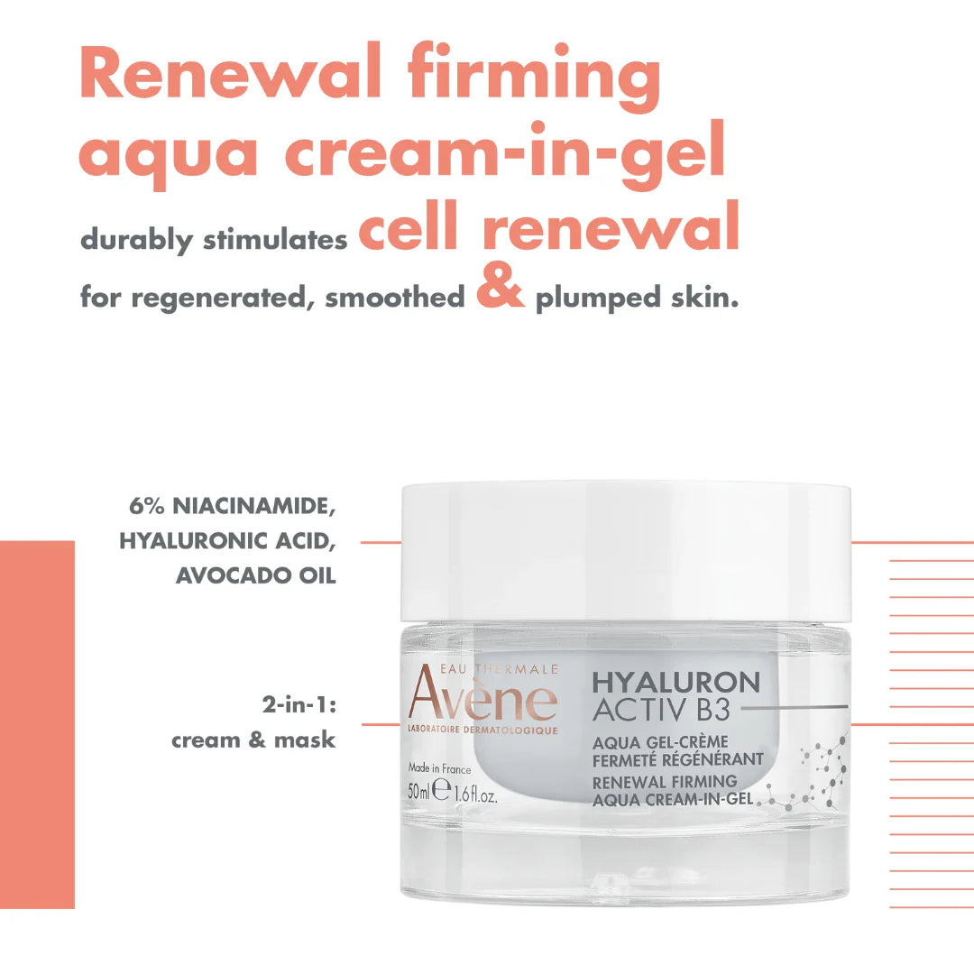 Avene Hyaluron Activ B3 Renewal Firming Aqua Cream-In-Gel