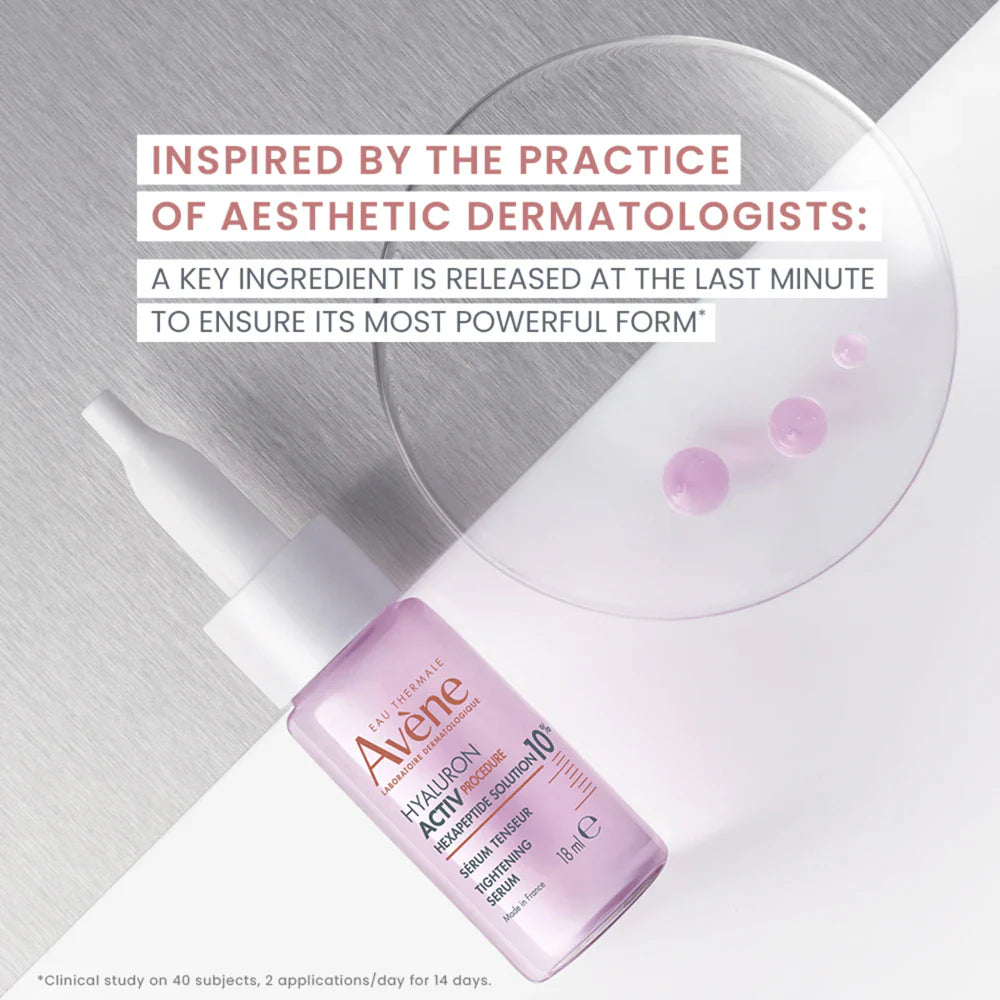 AVENE Hyaluron Activ Procedure Firming Serum l 10% Hexapeptide Solution
