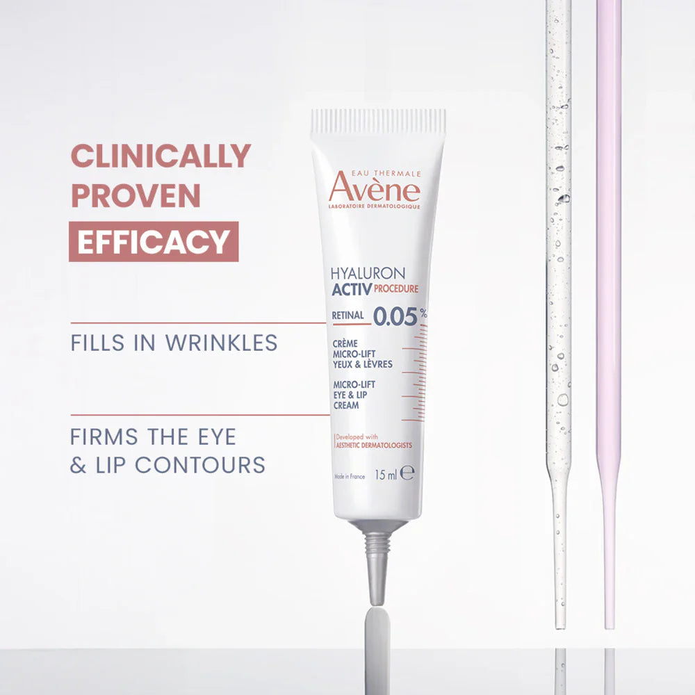AVENE Hyaluron Activ Procedure Micro-Lift Eye & Lip Cream