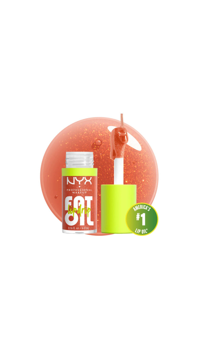 NYX Fat Oil Drip Moisturizing, Shiny and Vegan Tinted Lip Gloss