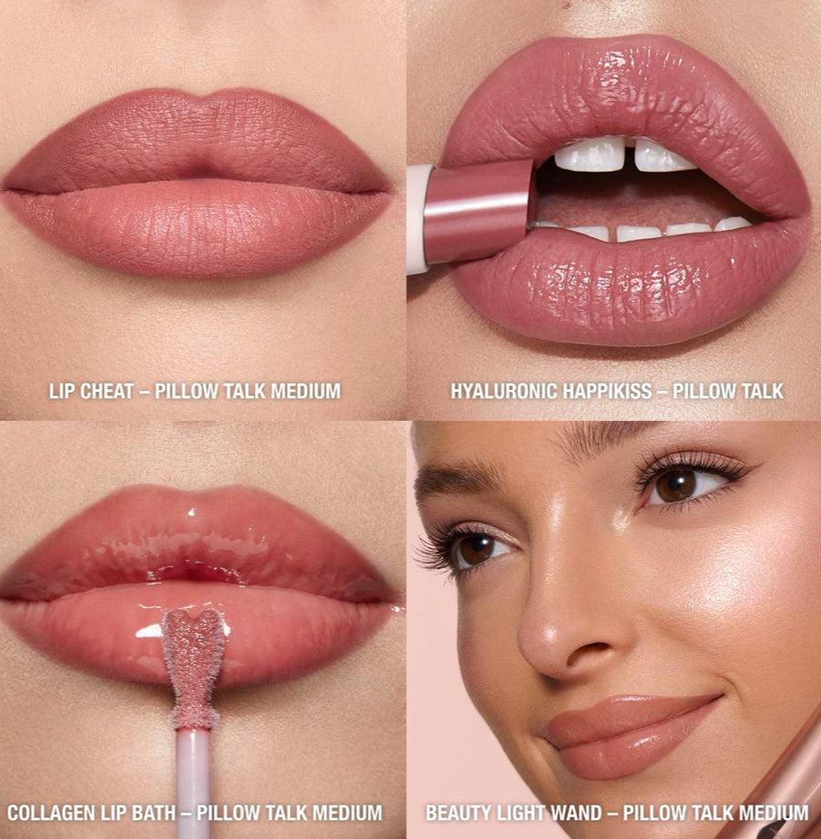 CHARLOTTE TILBURY Pillow Talk Iconic Lip and Cheek Secrets Set