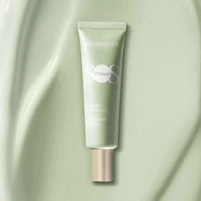 CLARINS SOS Color Correcting + Hydrating Face Primer - Green 04