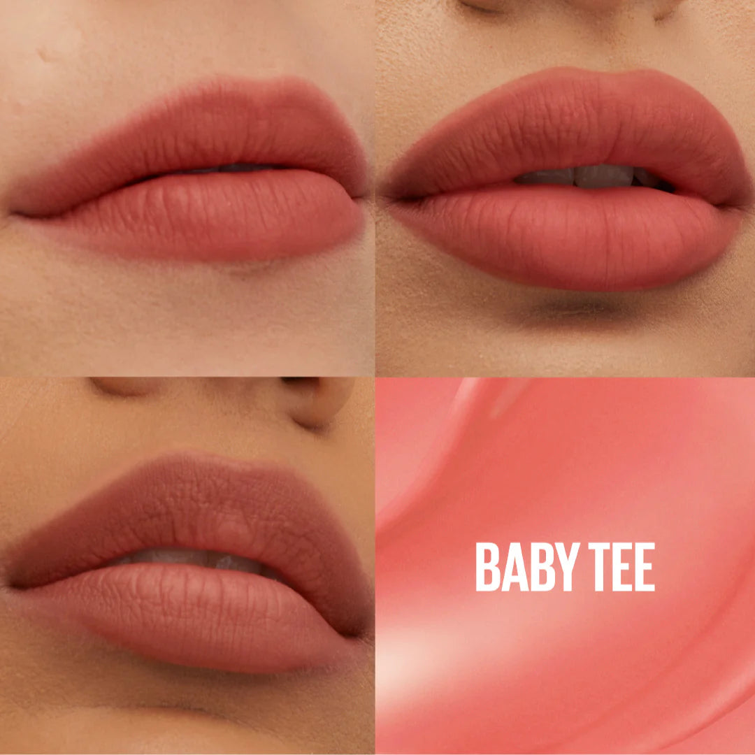 MAYBELLINE Super Stay Teddy Tint Soft Blurred Matte Lip Tint | 12h Longwear, Transfer proof