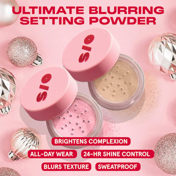 ONE/SIZE by Patrick Starrr 
Ultimate Blurring Setting Powder Blurred & Bright