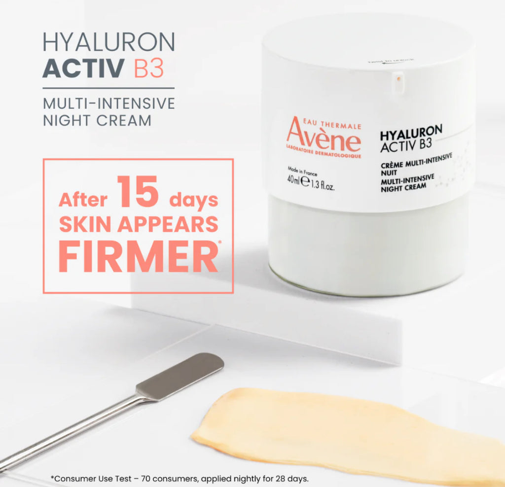 Avene Hyaluron Activ B3 Intensive Night Cream With Gift