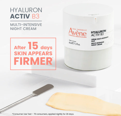 Avene Hyaluron Activ B3 Intensive Night Cream With Gift