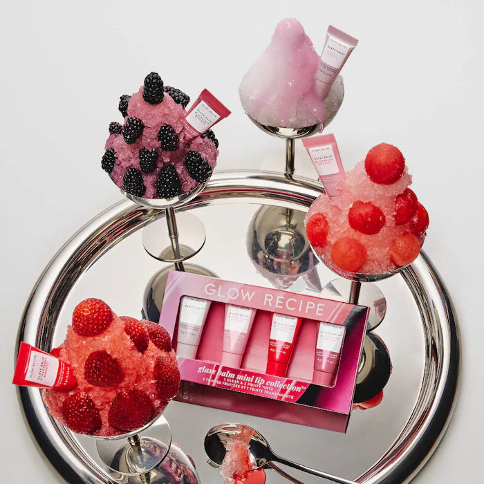 Glow Recipe 
Mini Glass Balm Lip Collection Gift Set