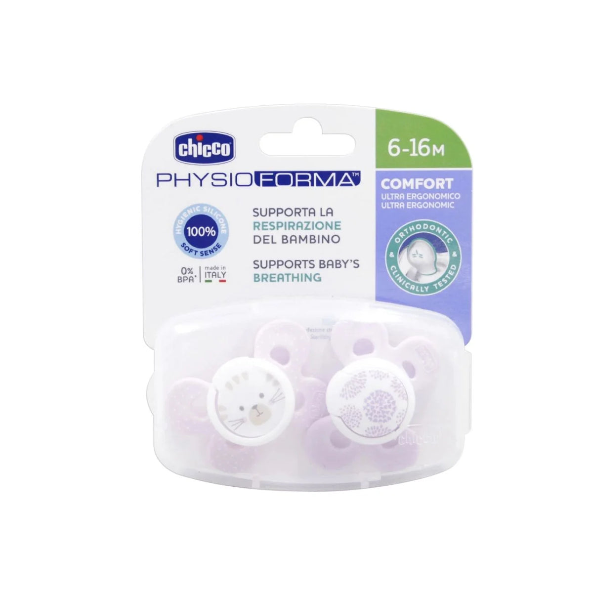 Chicco Physio Comfort 6-16m 2pcs