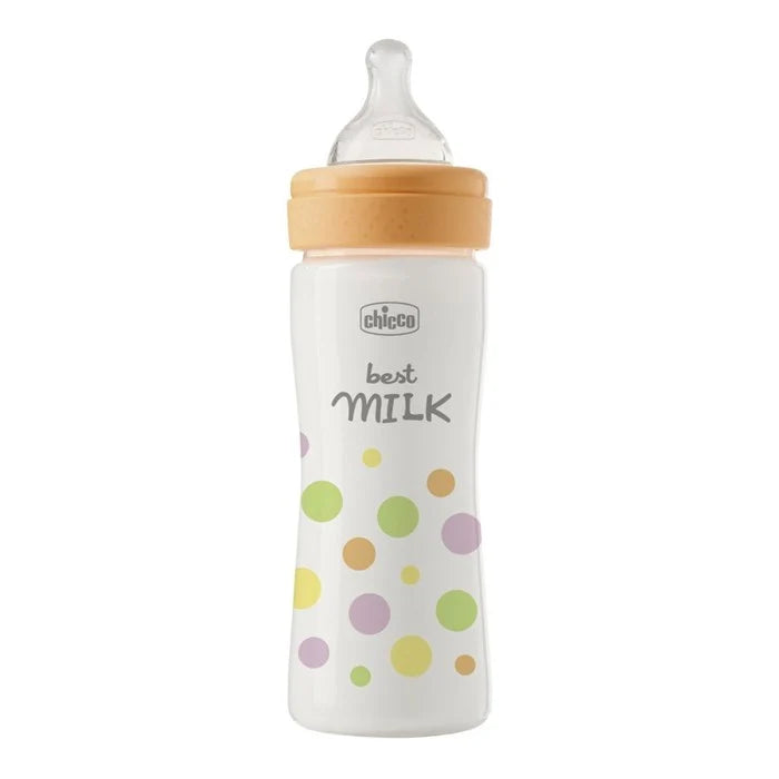 Chicco Perfect easy bottle Fast 4M+ 330ml Yellow/Orange