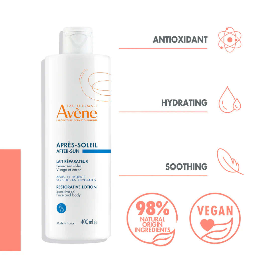 AVENE Sun Protection Cleanance Ultra-Light with FREE After-Sun Duo