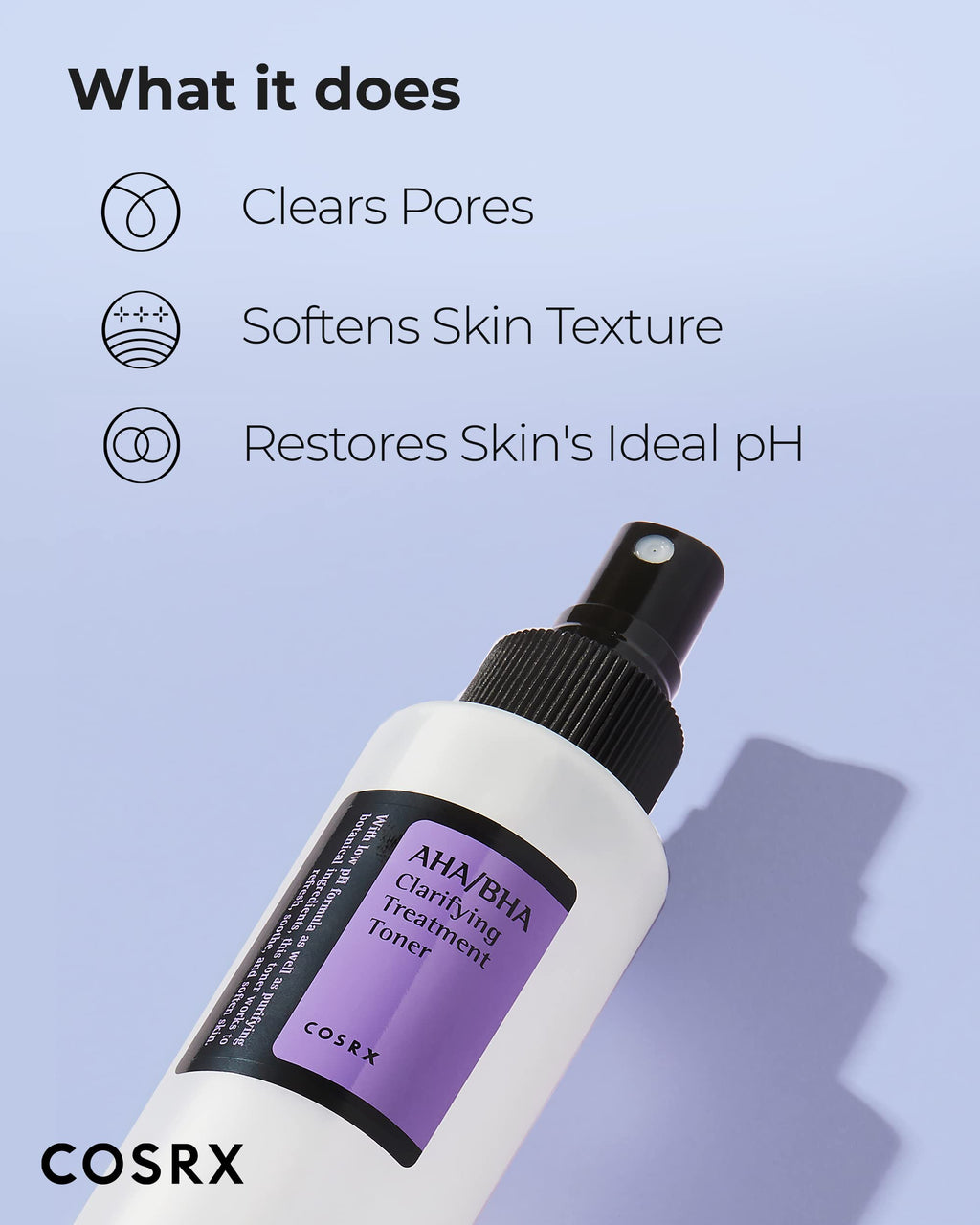 COSRX Advanced AHA/BHA Clarifying Treatment Toner